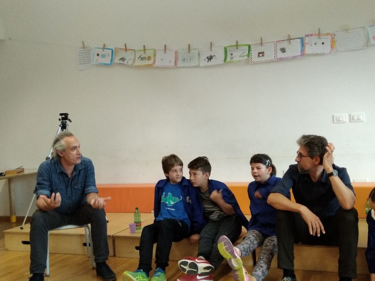 quarta B con Marco Vichi e Lorenzo Degl'Innocenti