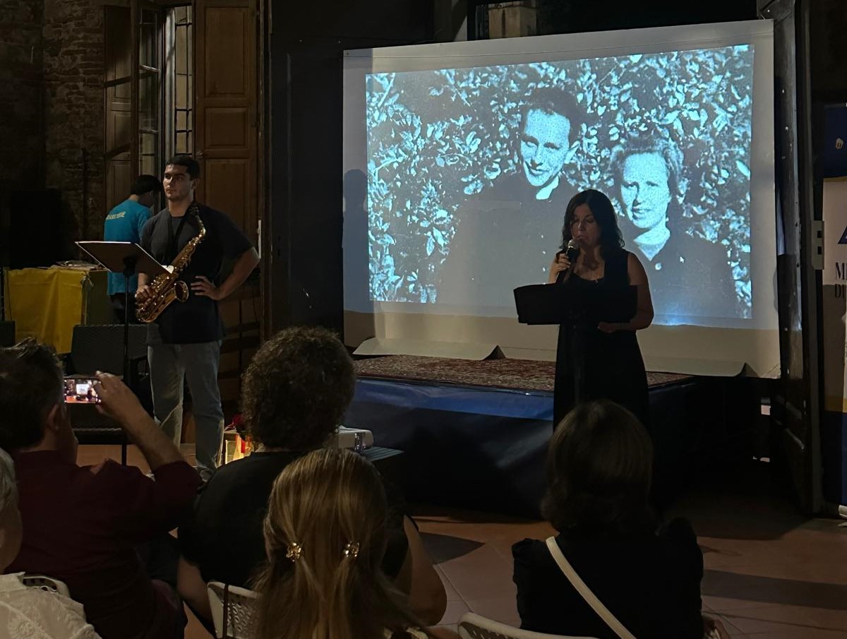 Giovanna M. Carli e Giovanni Tancredi Tafani al sax